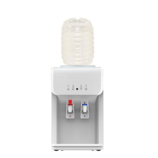 ガロンボトル用卓上型ウォーターサーバー　SB19A1ホワイト 専用8リットルボトル2本つき