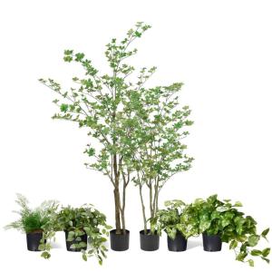 フェイクグリーン 観葉植物 人工観葉植物 ポト...の詳細画像3