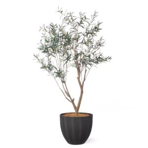 オリーブ フェイクグリーン 大型 人工観葉植物...の詳細画像4
