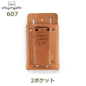 ヘリテージレザー Leather Tool Pouch 5PKT マルチカラー5ポケット