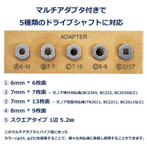 ゼノア 刈払機 バリカル 飛び石 低減 飛散防...の詳細画像2