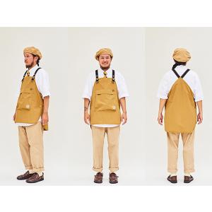 エプロン ACTS ボタン止め おしゃれ メン...の詳細画像2