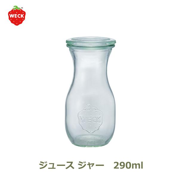 ジュース ジャー 290 ml WE 763 フタSサイズ JUICE JAR WECK ウェック ...