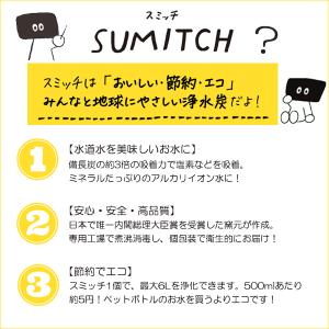 浄水 炭 スミッチ 4ヶ月分 岩手県産 日本 ...の詳細画像1