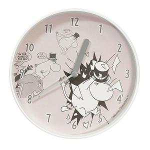 新品　ムーミン リトルミイ陶器 掛時計 置時計 兼用 ZC968MT33 リズム時計 ムーミン/リトルミイ 掛け時計 置時計 兼用 ザッカレラ時計