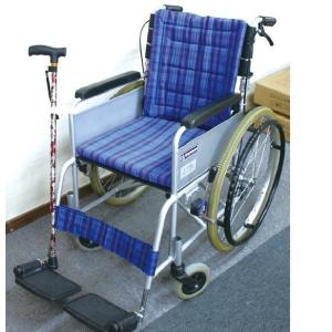 日進医療器 杖入れ KF-7 │ 車いすオプション 杖入れ 杖置き ステッキ