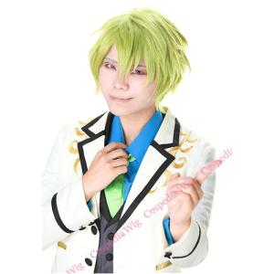 あんさんぶるスターズ! 真白友也 風 ウィッグ コスプレウィッグ