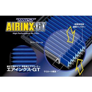 【TRUST/トラスト】 GReddy 純正交換タイプ エアクリーナー Airinx-GT ニッサン AY120-NS001 [12522501]｜vigoras3