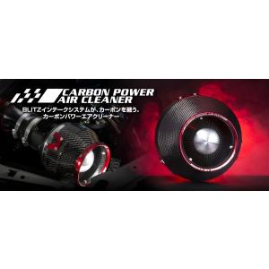 【BLITZ/ブリッツ】 CARBON POWER AIR CLEANER (カーボンパワーエアクリーナー) レクサス IS300h AVE30 RC300h AVC10 [35221]