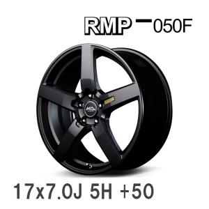 【MID/マルカサービス】 RMP 050F 17x7.0J +50 108 5H セミグロスガンメタ アルミホイール 4本セット｜vigoras