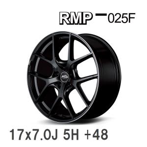 RMP MID 025F 17インチ 7J インセット48 5穴 PCD 114.3 リッチノワール