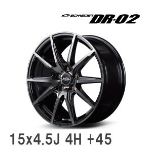 シュナイダー 4本セット SCHNEIDER DR-02 15インチ リム幅6.0J イン