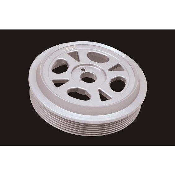 【ZERO SPORTS/ゼロスポーツ】 WRCクランクプーリー シルバーモデル スバル FA/FB...