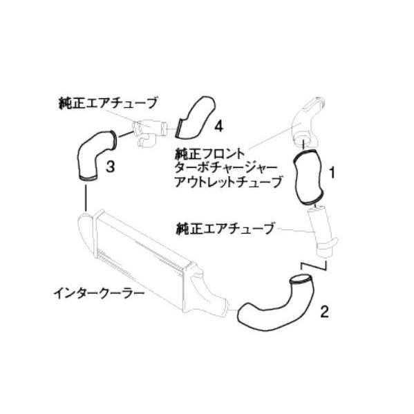 【TRUST/トラスト】 GReddy アルミインテークパイプセット ニッサン スカイラインGT-R...