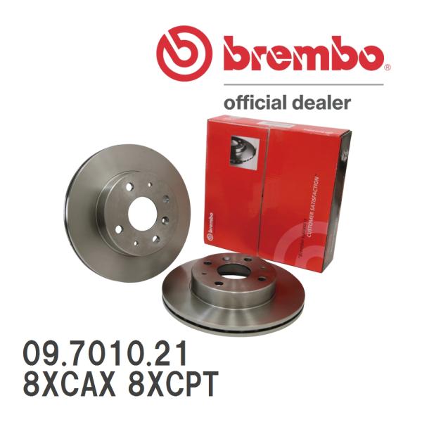 brembo ブレーキローター 09.7010.21 AUDI A1 8XCAX 8XCPT 11/...