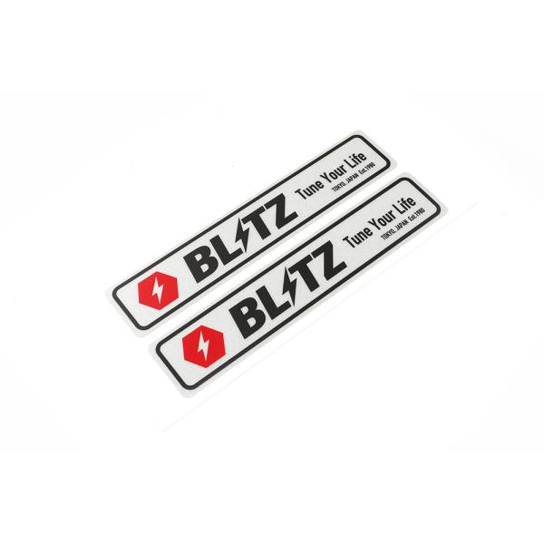 【BLITZ/ブリッツ】 リフレクションステッカー 150mm(2枚入り) [13565]