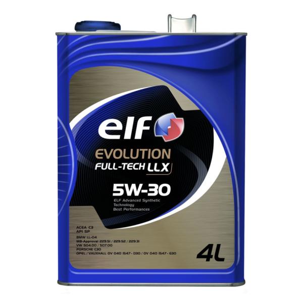 【elf/エルフ】 エンジンオイル EVOLUTION FULL TECH LLX 5W-30 4L...