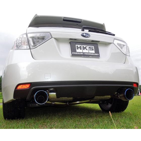 【HKS】 スーパーターボマフラー(Super Turbo Muffler) スバル インプレッサ ...