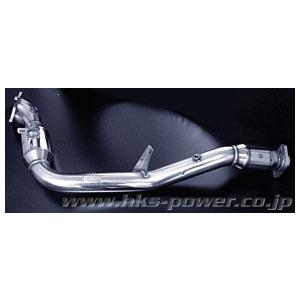 【HKS】 メタルキャタライザー φ70x2-φ75-φ65 フロントパイプ一体型 スバル インプレ...