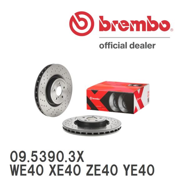 brembo エクストラブレーキディスク 09.5390.3X ALPINA E36 WE40 XE...