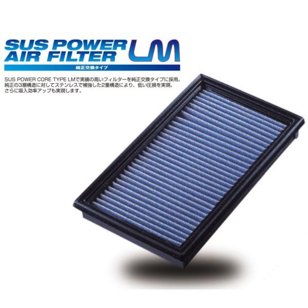 【BLITZ/ブリッツ】 SUS POWER AIR FILTER LM SF-48B レガシィツー...