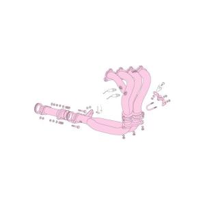 【FUJITSUBO/フジツボ】 エキゾーストマニホールド Super EX EF9 シビック Si...