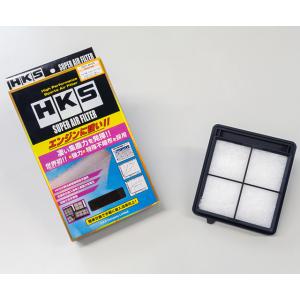 【HKS】 スーパーエアフィルター 純正品番17220-5YT-003 ホンダ N-BOX JF3 17/09- [70017-AH120]