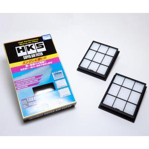 【HKS】 スーパーエアフィルター 純正品番16546-6GP0A/AY120-NS073 ニッサン...