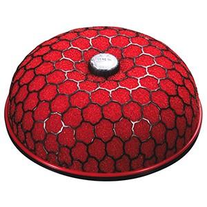 【HKS】 エアクリーナー 汎用スーパーパワーフロー(本体)赤 φ150フィルタータイプ 湿式2層・...