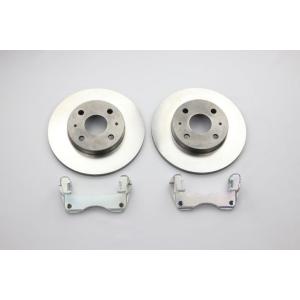 SilkRoad ビッグローターキット アルトワークス/ターボRS・HA36S用 シルクロード セクション スリッド入りビッグローターキット純正より