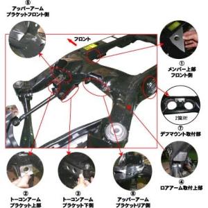 クスコ（CUSCO） 【CUSCO/クスコ】調整式リヤアッパーアーム 86/BRZ