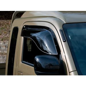 【ZOO PROJECT/ズープロジェクト】 OX VISOR BLACKY-X フロント用 ダイハツ ハイゼットトラック グランドキャブ S500・S510 後期 [BL-127]