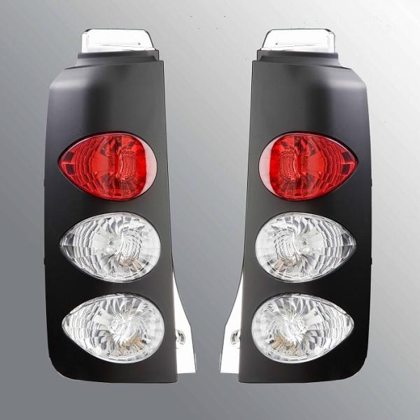 【COLIN/コーリン】テールランプ ユーロ ブラック eKワゴン/スポーツ H81W前期 [BTE...