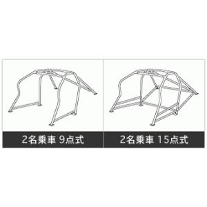 LAILE 【LAILE/レイル】 Beatrush ロールケージ φ40 2名乗車 15点式