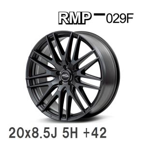 【MID/マルカサービス】 RMP 029F 20x8.5J +42 114 5H セミグロスガンメタ アルミホイール 4本セット｜vigoras