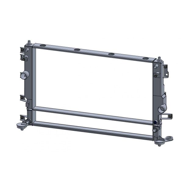 【DRL/ダイワレーシングラボ】 ラジエーター + オイルクーラー H632 × W387 × T3...