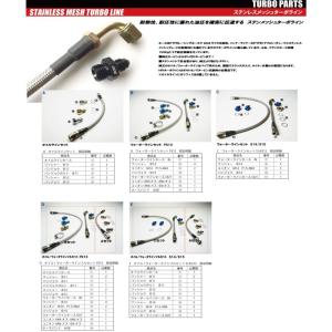 HPI ステンレスメッシュ ターボライン ウォーターライン S14/S15 HPI】 ステンレスメッシュターボライン ウォーターラインセット