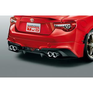 TRD 【TRD/ティーアールディー】 マフラーガーニッシュ トヨタ 86 ZN6