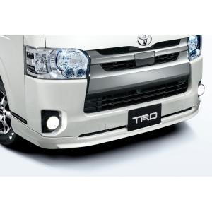 TRD 【TRD/ティーアールディー】 フロントスポイラー(LED付