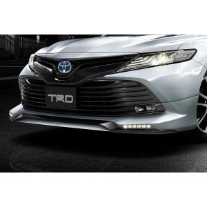 TRD ティーアールディー カムリ 70 フロントスポイラー LED付 未塗装