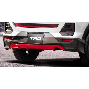 TRD 【TRD/ティーアールディー】 リヤバンパースポイラー 素地 トヨタ