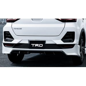 アクアリヤバンパースポイラーTRD製 アクアP10系用リアハーフVer.1 TRDエアロ｜AQUA Onlineショップ通販