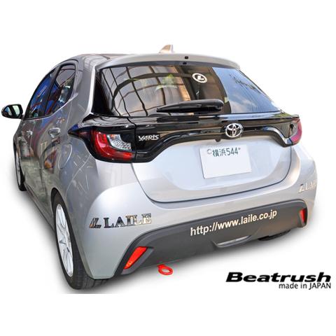 【LAILE/レイル】 Beatrush けん引フック リヤ レッド トヨタ ヤリス MXPA10 ...