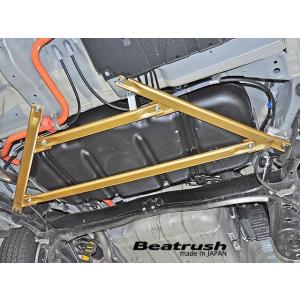 【LAILE/レイル】 Beatrush リアパフォーマンスバー ホンダ CR-Z ZF1 インサイ...