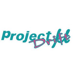 【Projectμ/プロジェクトμ】 ORIGINAL STICKER オリジナルステッカー Projectμ ドリフトステッカー Green＆Pink 65x220 [SGD-03]｜vigoras