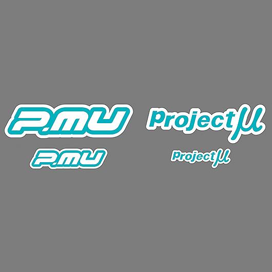 【Projectμ/プロジェクトμ】 ORIGINAL STICKER オリジナルステッカー P.M...