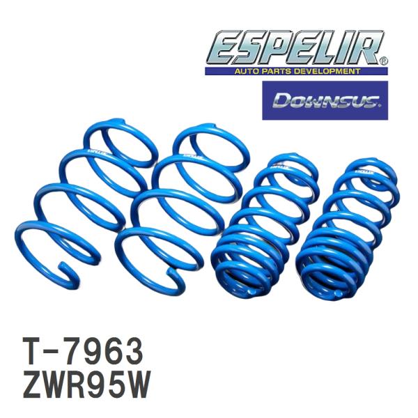 【ESPELIR/エスぺリア】 ダウンサス 1台分セット トヨタ ノア ハイブリッド ZWR95W ...