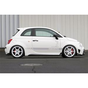 【HKS】 VIITS BODY KIT SIDE SPOILER アバルト ABARTH 595/...