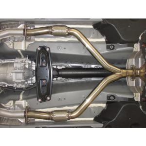 パワークラフト フロントパイプ ニッサン フェアレディZ Z34用 50φD