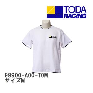 【戸田レーシング】 Tシャツ ホワイト サイズM [99900-A00-T0M]｜viigoras2